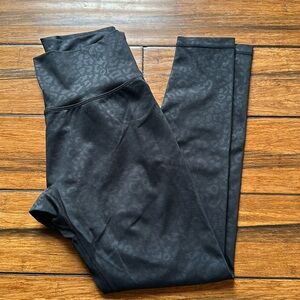 BuffBunny black leopard leggings